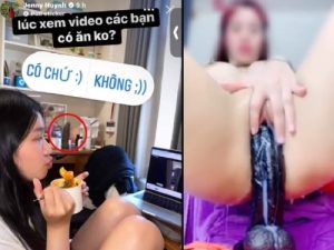 Clip thủ dâm cực hot của Jenny Huỳnhvới cặc giả đen dài